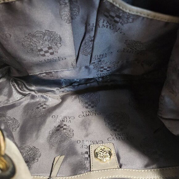 Vintage Vince Camuto Shulder hobo bag  -  taupe - Picture 11 of 12